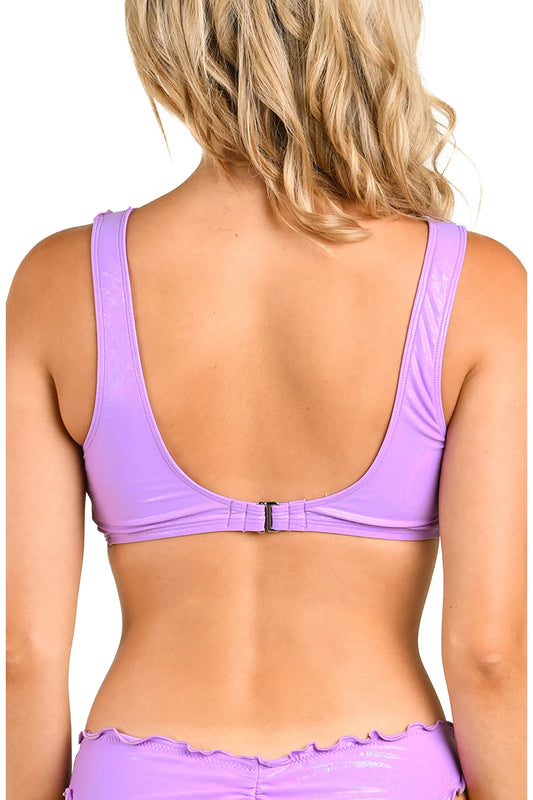 Iridescent Merrow Bralette Bikini Top