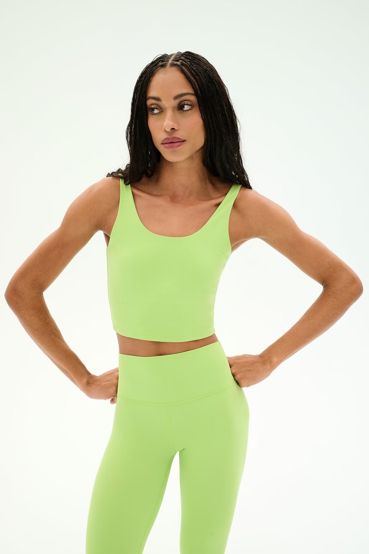 Sprint Rigor Bralette - Limeade
