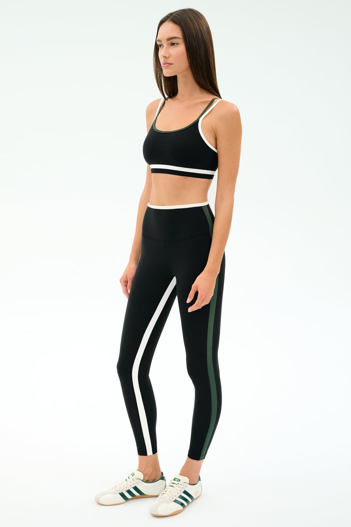 Sam High Waist Rigor 7/8 - Black/Military