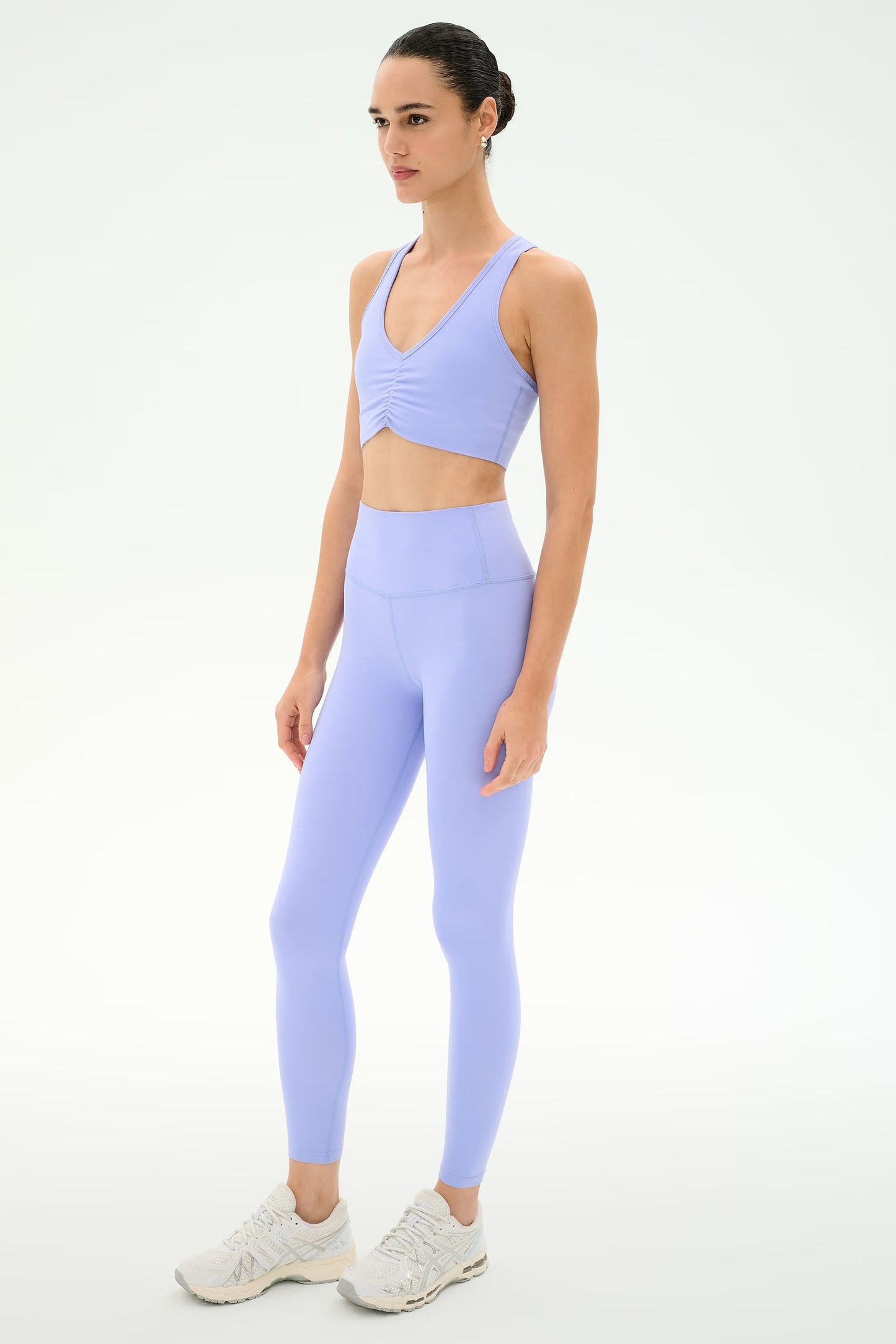 Airweight Bra with Ruching- Purple Haze