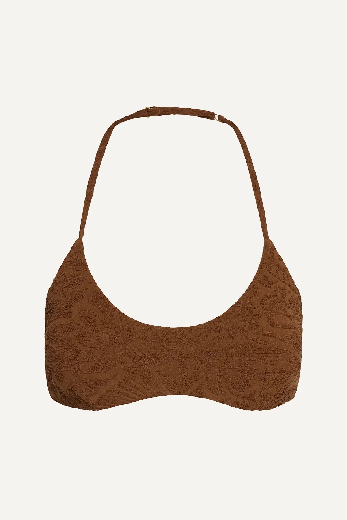 Sierra Bralette Top - Garden Jacquard