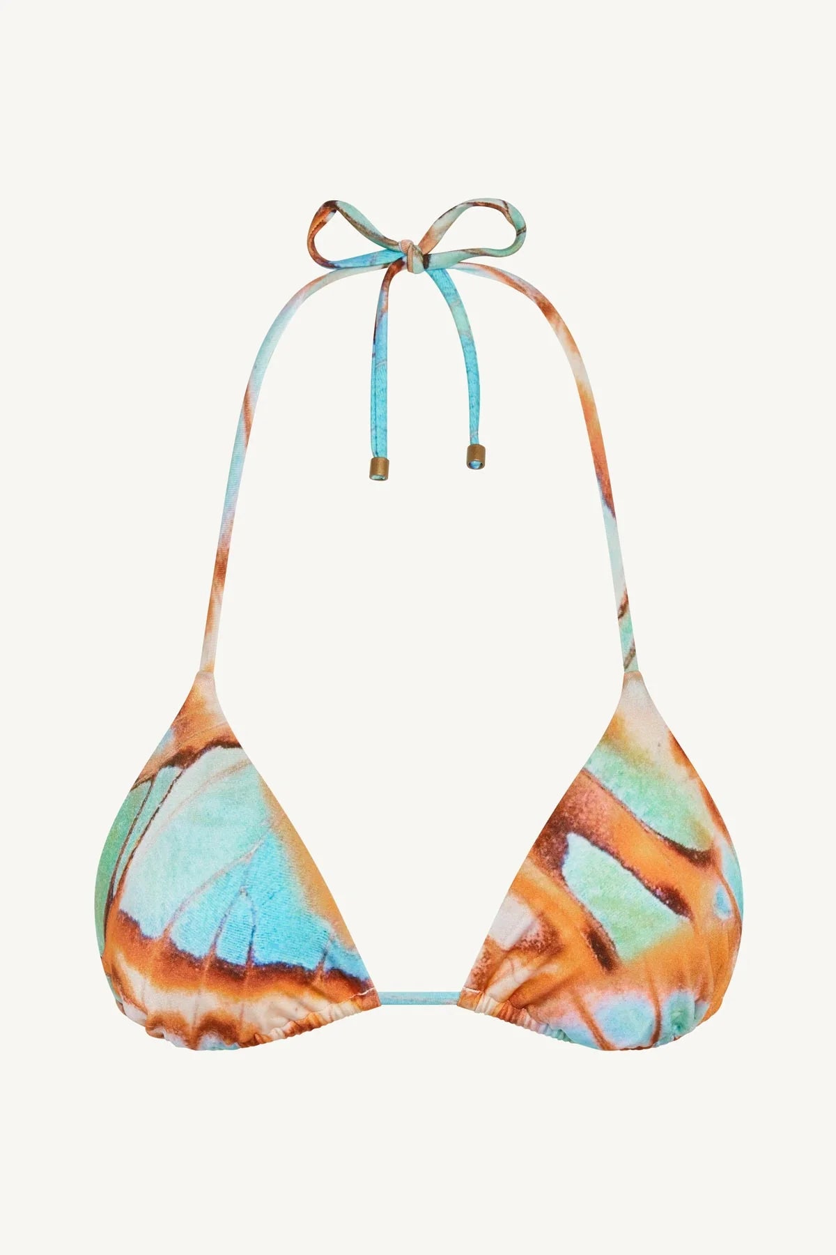 Gia Triangle Top - Malachite Butterfly EcoShimmer
