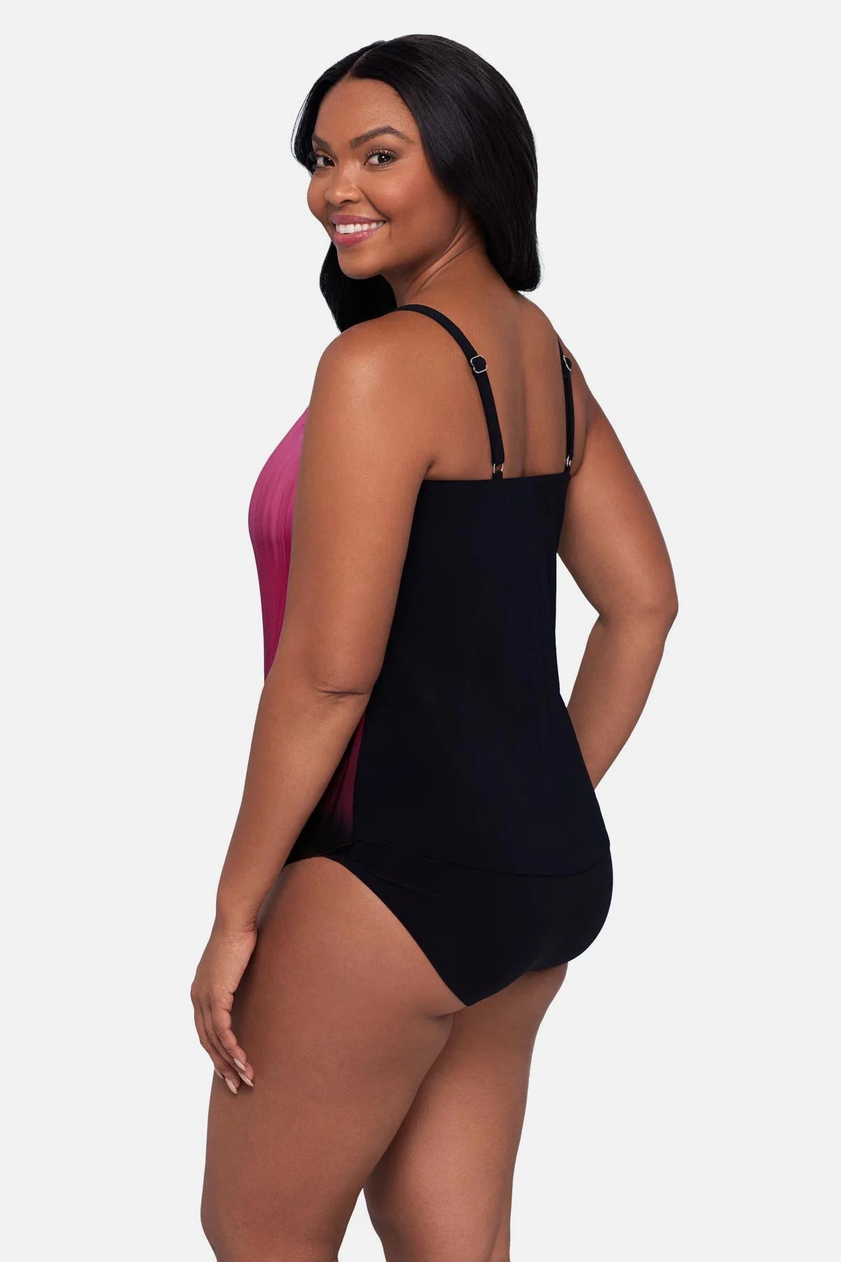 Hank Tankini Top - Rose Ombre