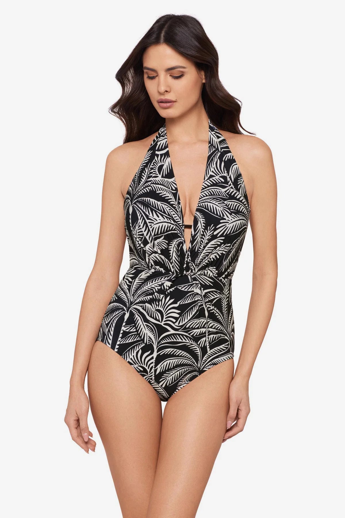 Joelle One Piece in Hearts Of Palm