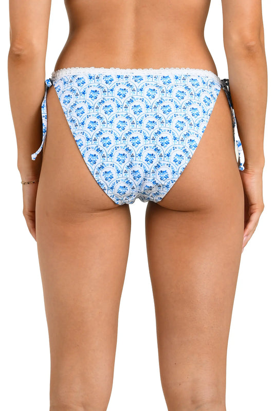 Penny Side Tie Hipster Bikini Bottoms