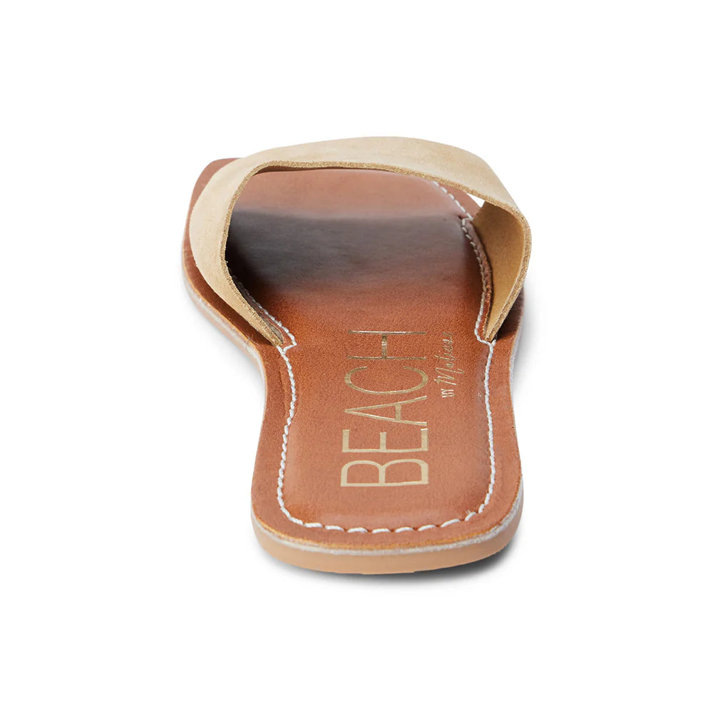 Bali Slide Sandal - Cream Suede 6-10