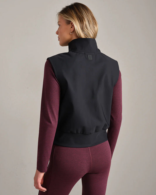 Chalet Quilted Vest - Black XS-XXL