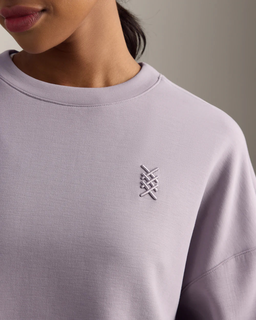 DreamGlow™ Crew Neck- Purple Smoke