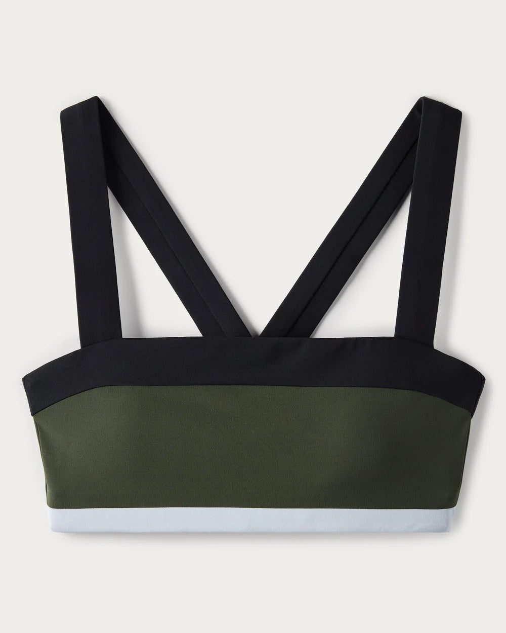 Revive™ Trio Bra - Duffle Bag Green, Pure Black and Frost Blue