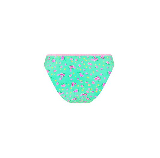 Decorative Full Coverage Bikini Bottom- Mint Macaron S-XL