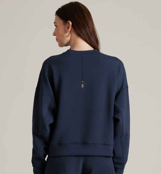 DreamGlow™ Crew Neck- Navy Blue 3 LEFT M, L & XL