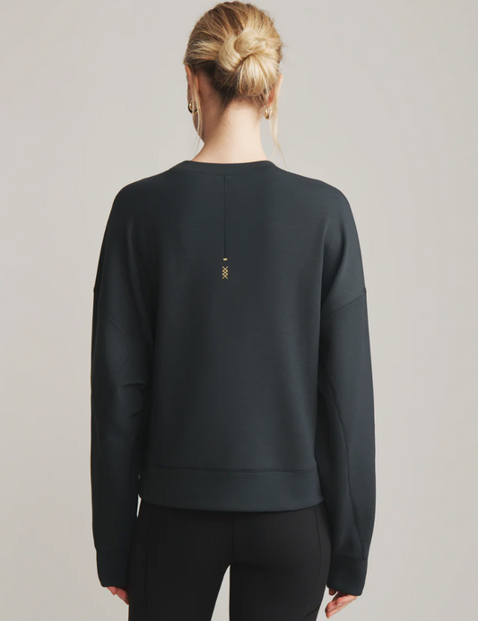 DreamGlow™ Crew Neck- Heather Black 2 LEFT L & XL