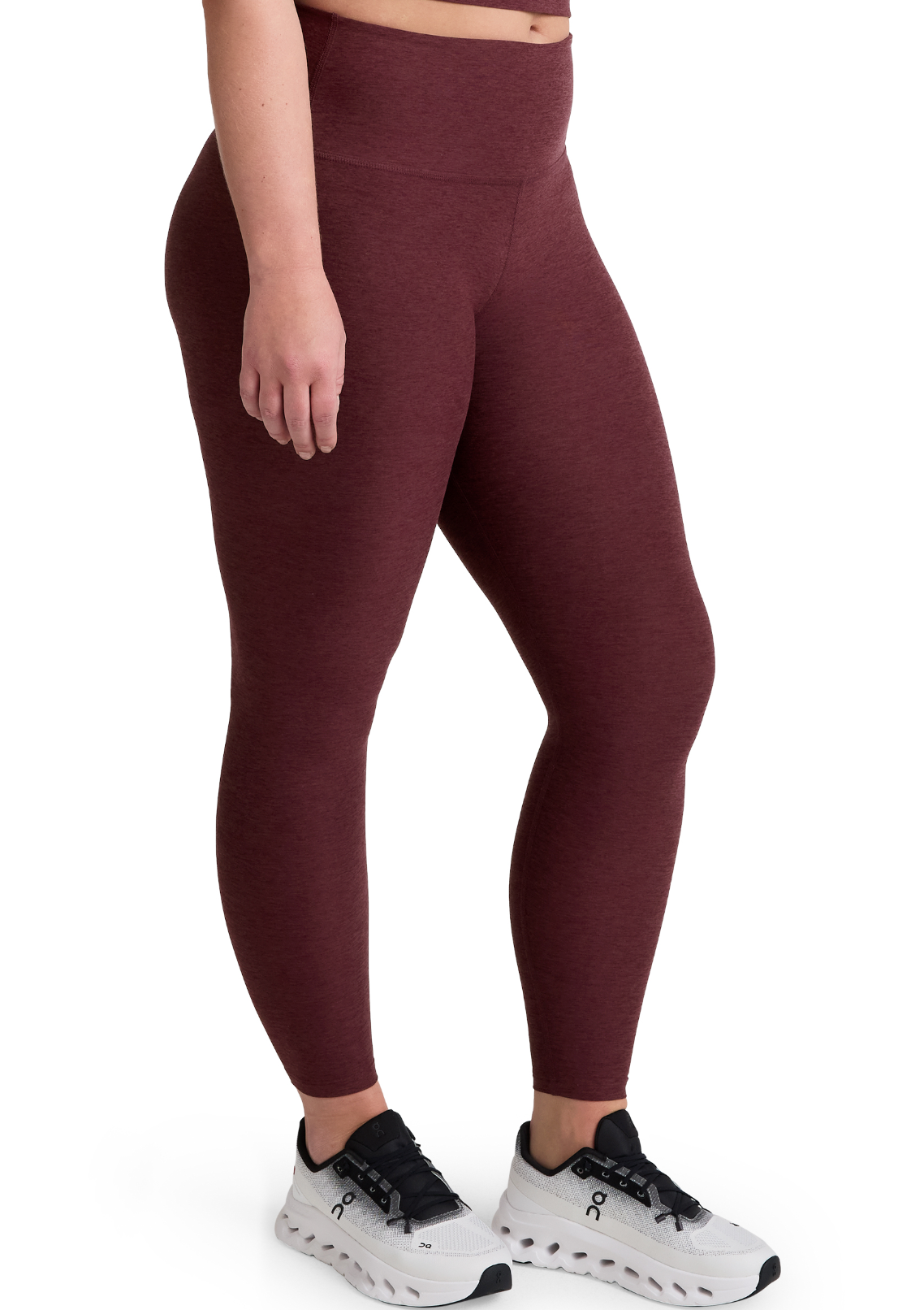 Spacedye Caught In The Midi High Waisted Legging - Midnight Burgundy XS-XXL