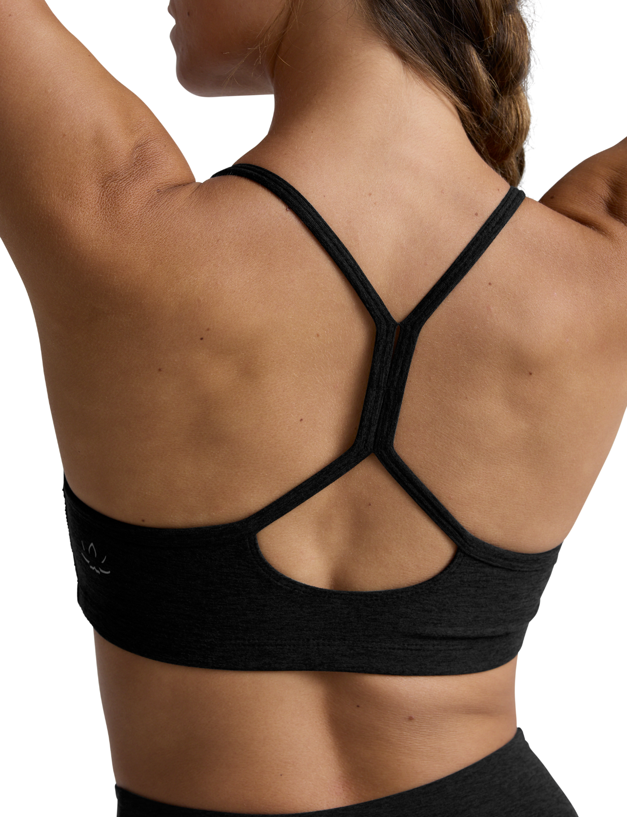 Spacedye Slim Racerback Bra - Darkest Night XXS-XXL