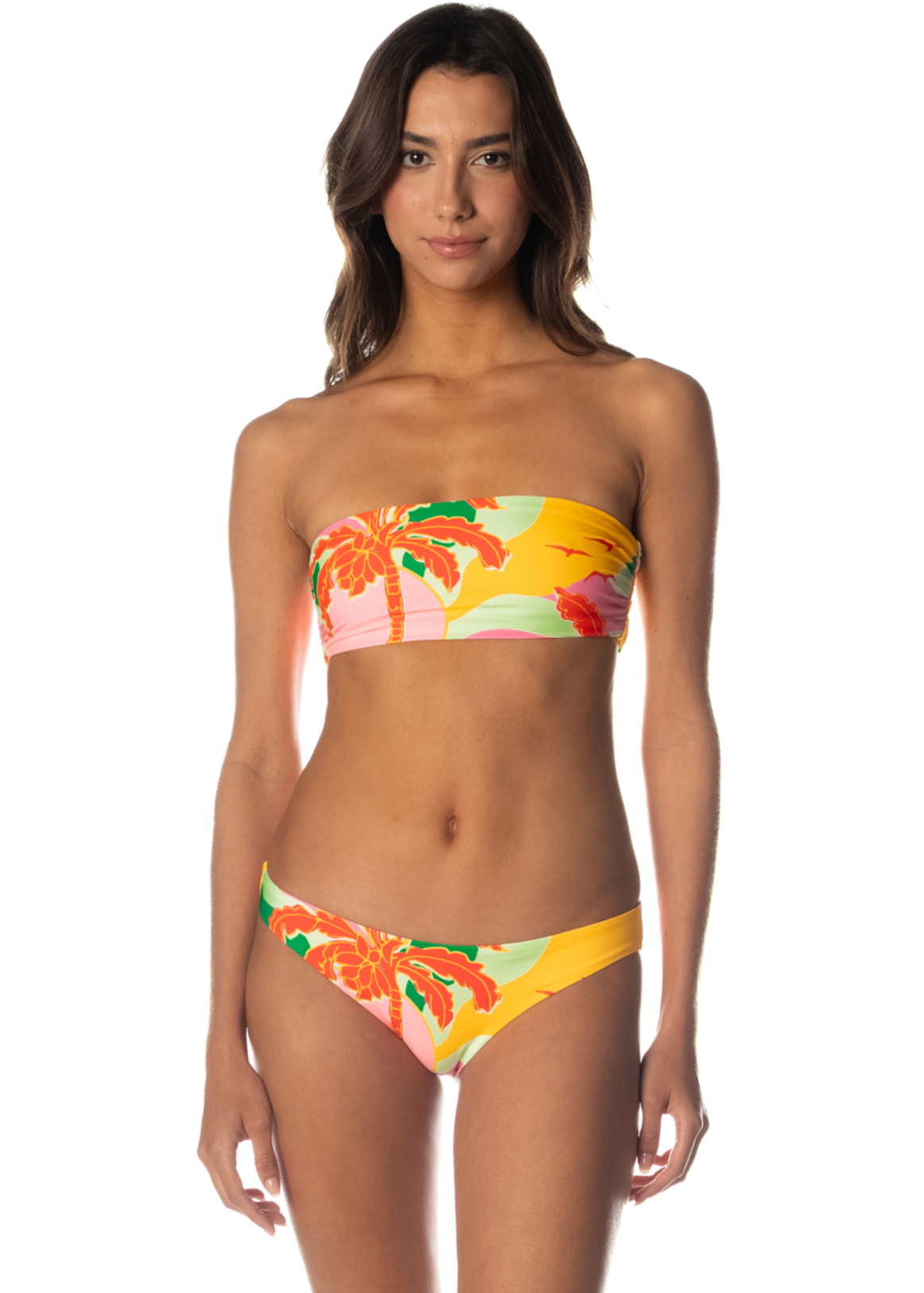 Tropical Breeze Iconic Low Rise Thin Side Bikini Bottom (Reversible) XS-XL