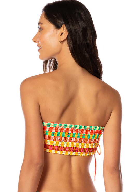 Golden Gambit Artemisa Strapless Bandeau Bikini Top (Reversible) XS-L
