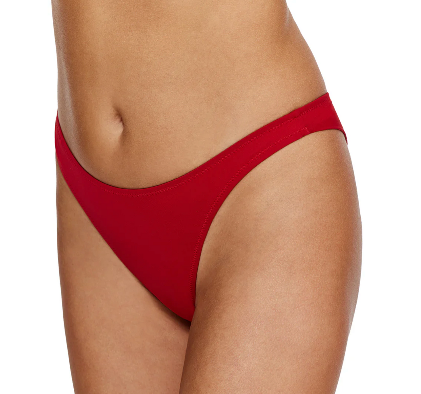 Beach Time Bikini Bottom -Red XS-L