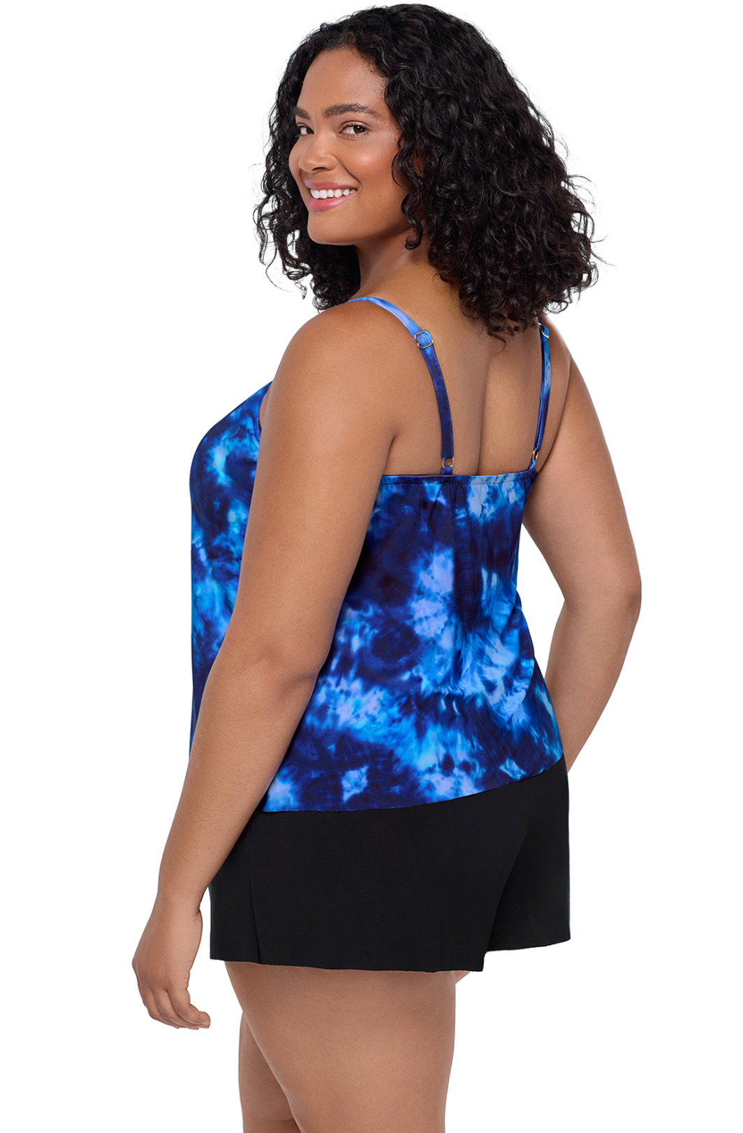 Farrah Romper- Multi Blue 16W-24W
