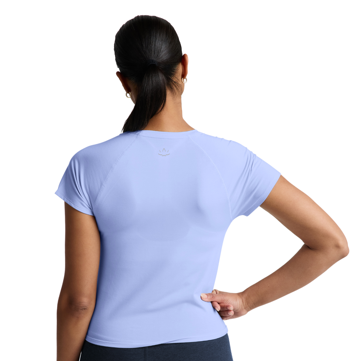Breezeweight Active Short Sleeve Tee - Periwinkle