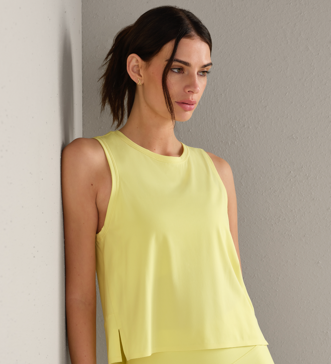 Serene Tank-Lemon Lime