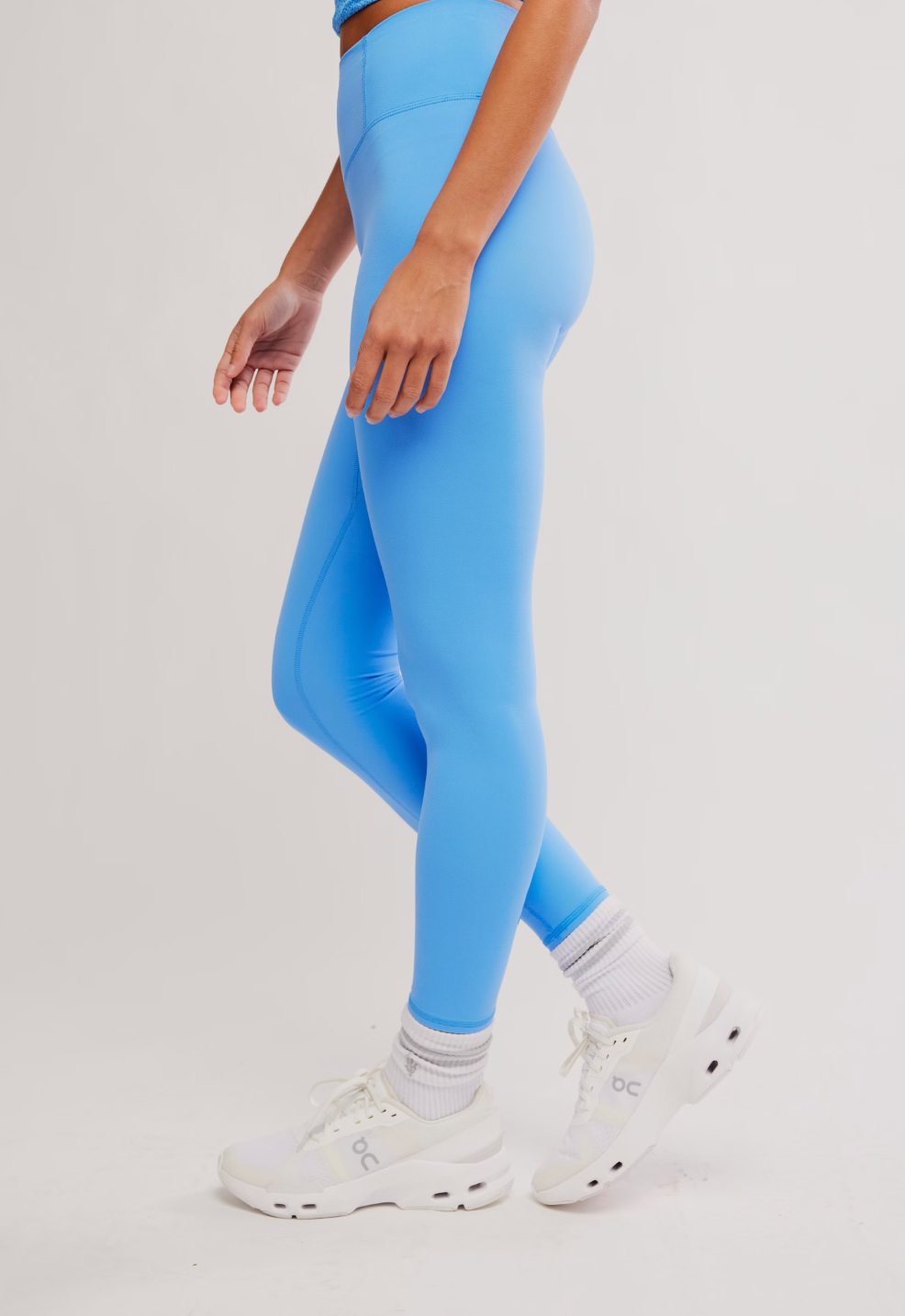 Never Better Legging - Silicone Riviera Blue
