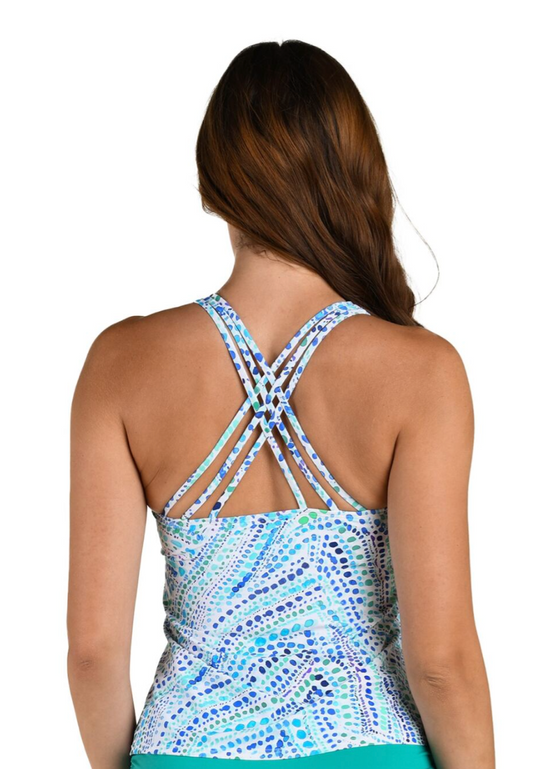 Crossback Tankini - Mosaica 6-16