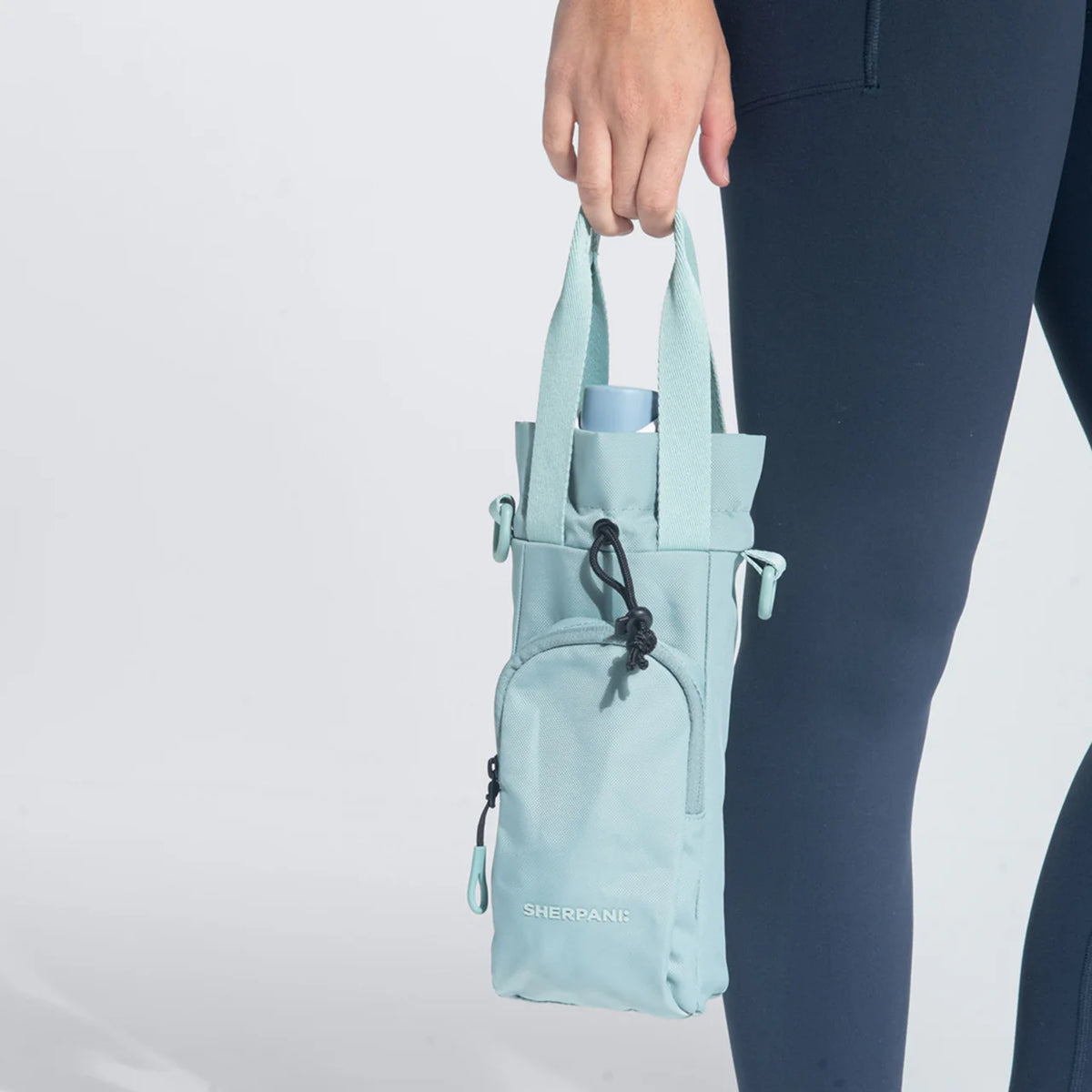 Izzie - Water Bottle Crossbody - Surf Blue
