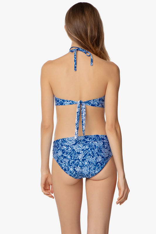 Hi-Low Bottom - Hamptons Floral Blue