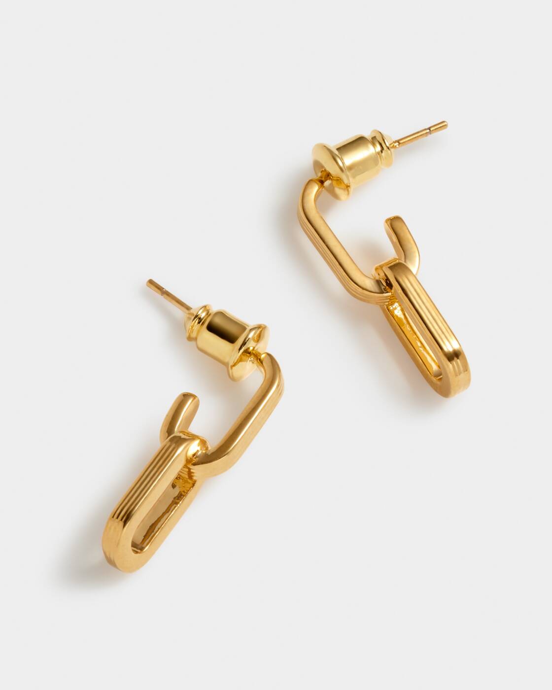 Arabella Waterproof Gold Hoop Earrings