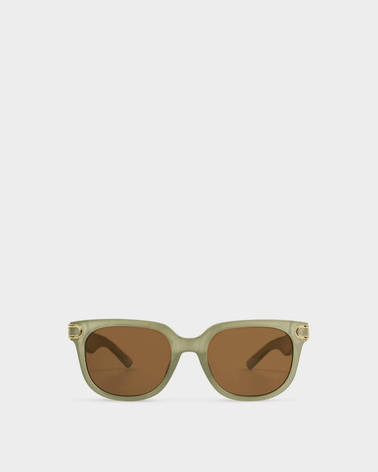 Manhattan Sunglasses- Frosted Green