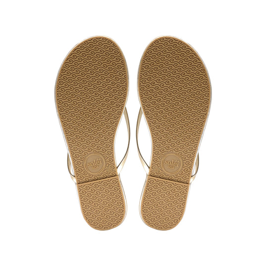 Indie flip flop - Gold