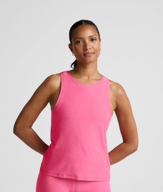 Featherweight Rebalance Tank - Luscious Pink Heather
