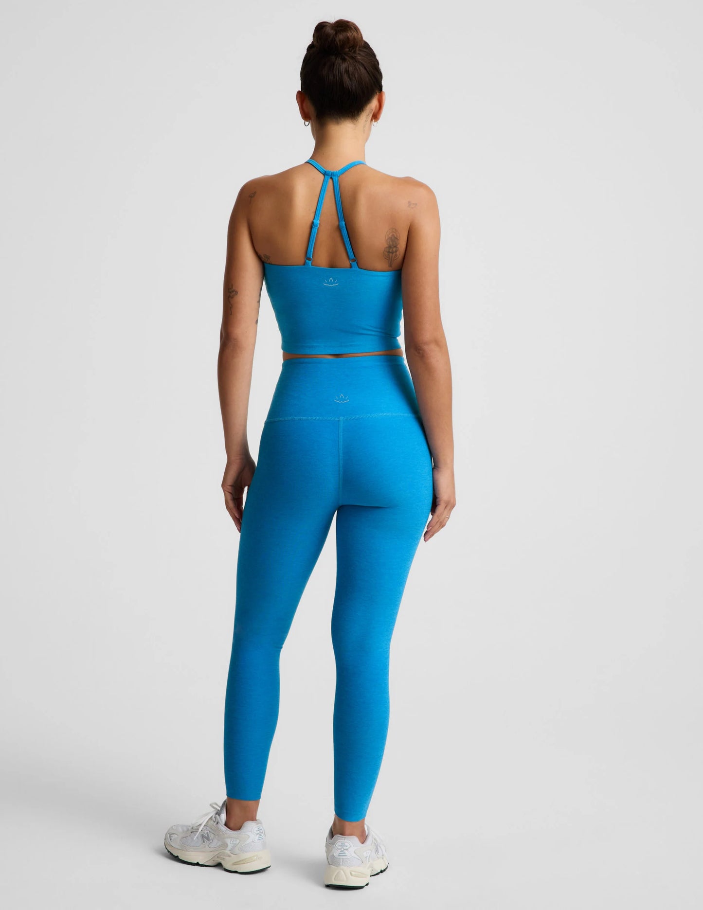 Spacedye™ Caught In The Midi High Waisted Legging -  Malibu Lagoon Heather