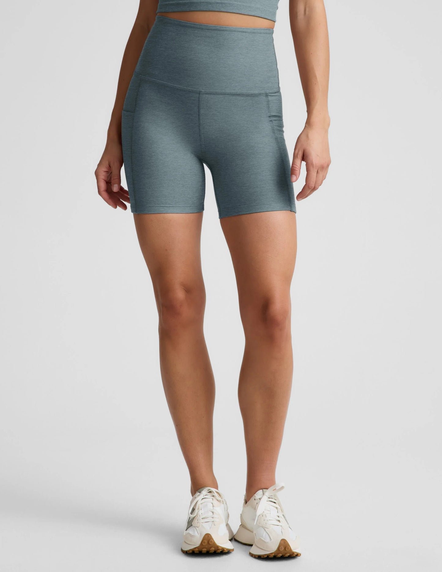 Spacedye™ Keep Pace 5" Pocket Short - Storm Heather