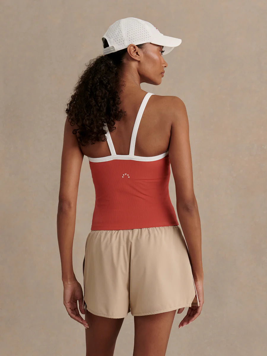 Theon Scoop Neck Tank - Baked Apple