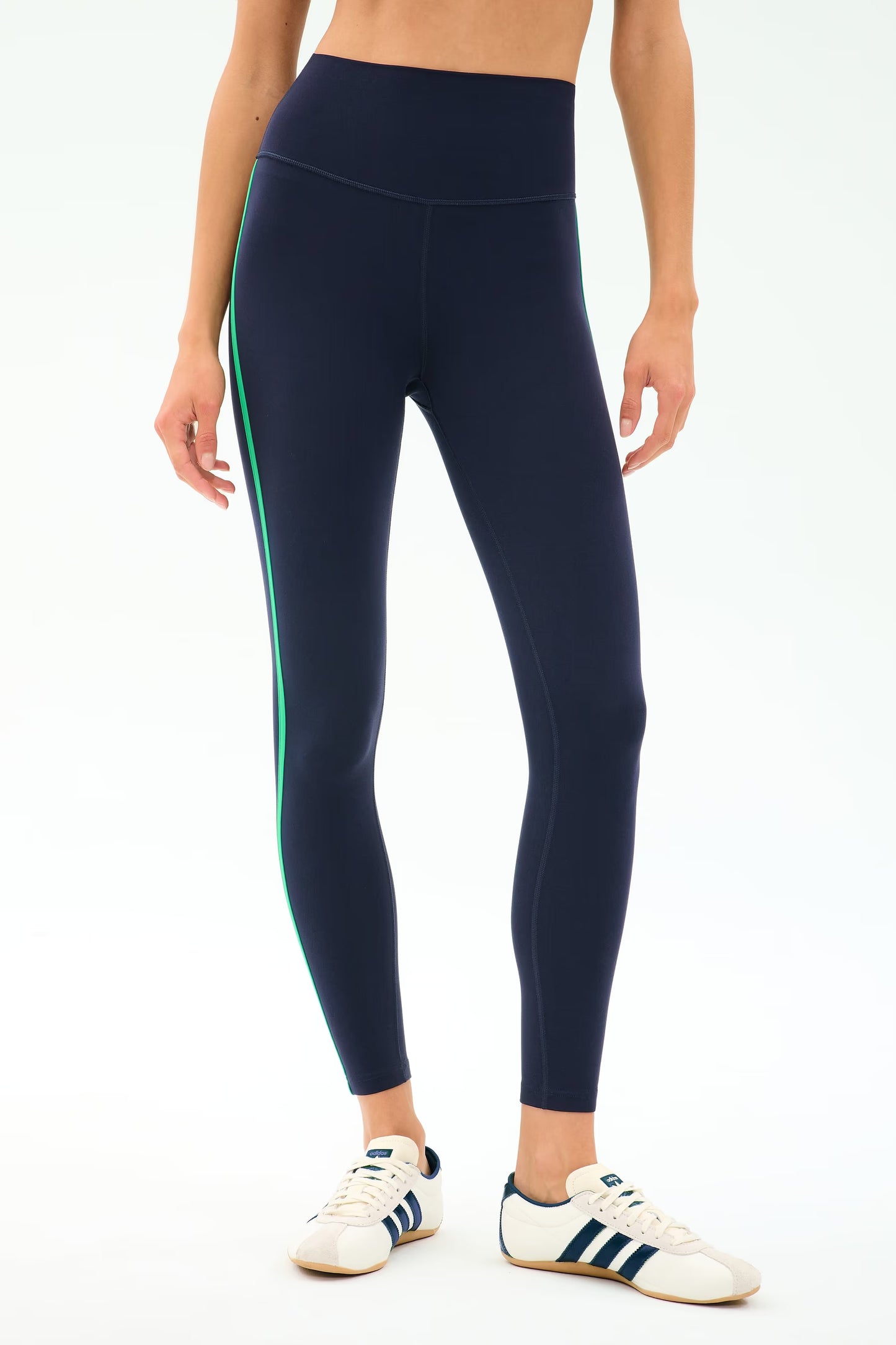 Amber Airweight High Waist 7/8 -  Indigo/Spearmint