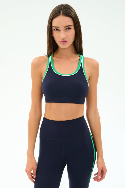 Robbie Airweight Bra - Indigo/Spearmint