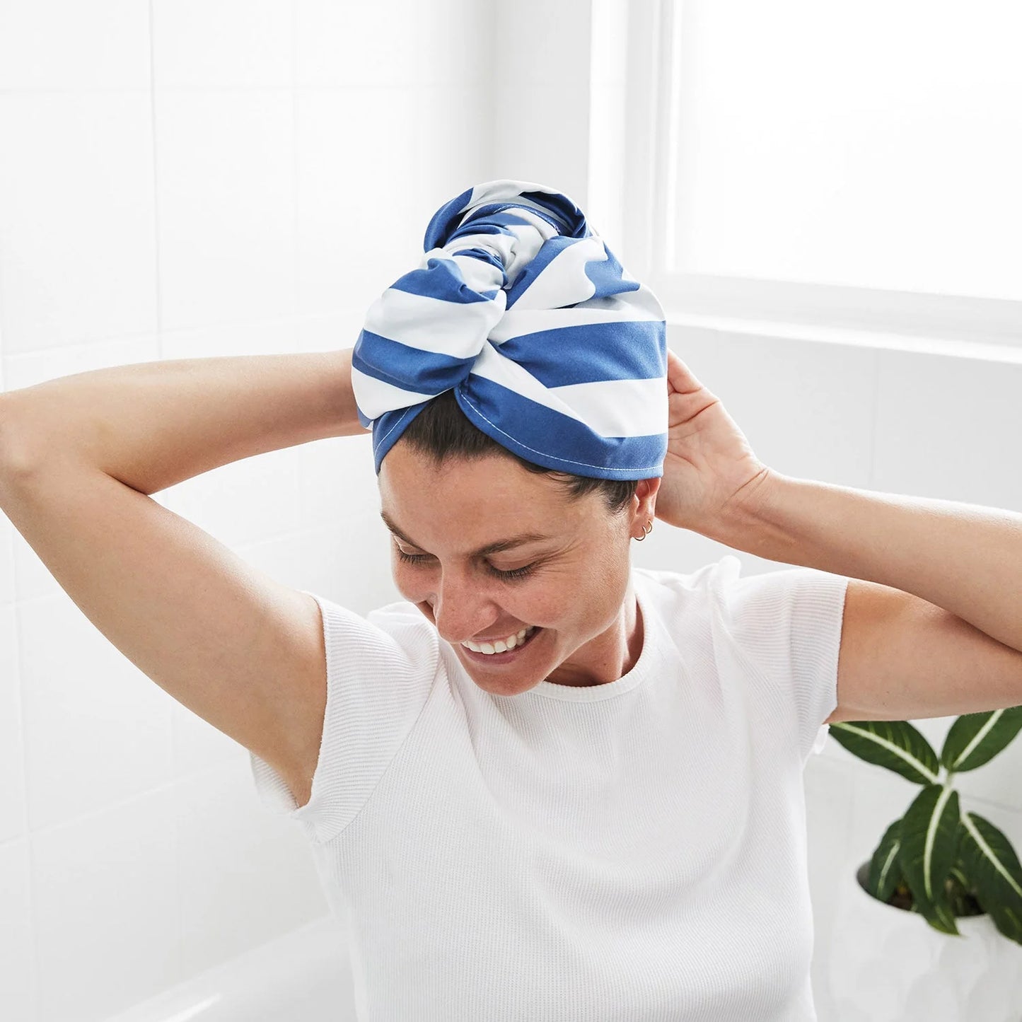 Hair Wrap- Whitsunday Blue
