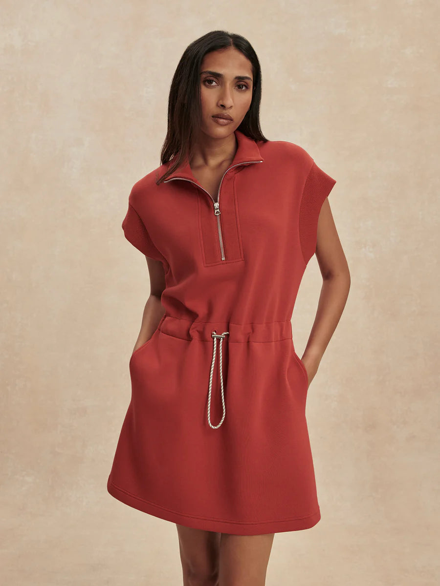 Avaya Half-Zip Dress - Bossa Nova