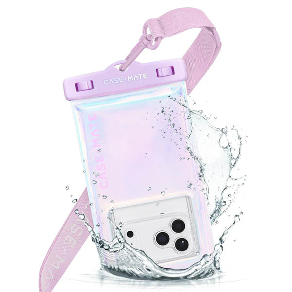 Waterproof Phone Pouch - iridescent/soap bubble