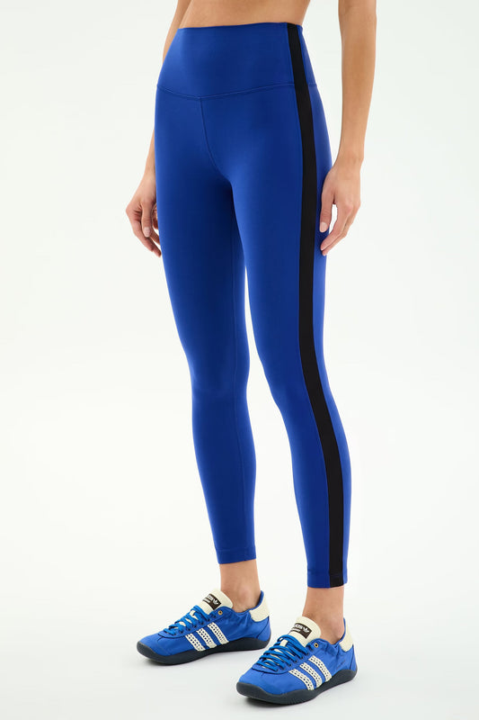 Clare High Waist Rigor 7/8 leggings - Cobalt/Black
