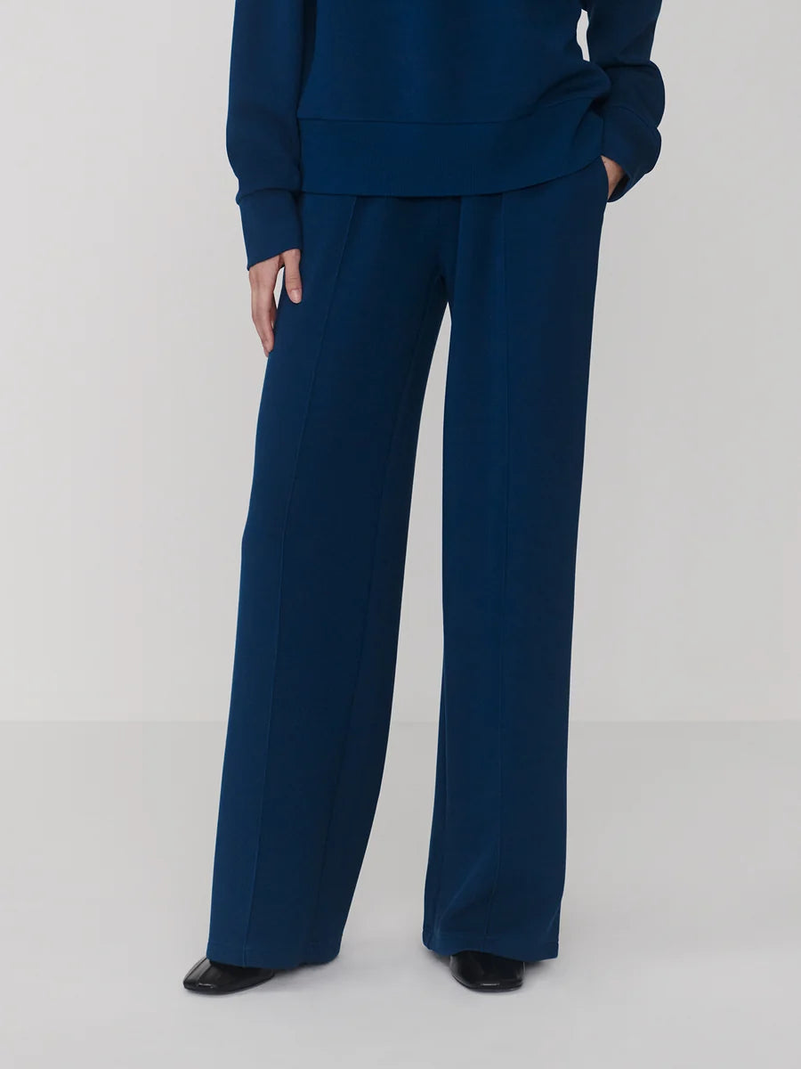 The Wide Leg Pant 30" - Sea Blue