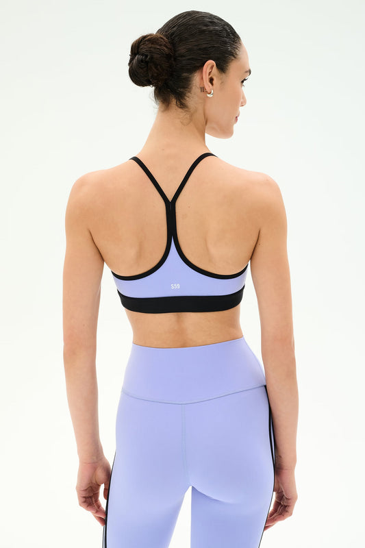 Emerson Airweight Bra - Purple Haze/Black