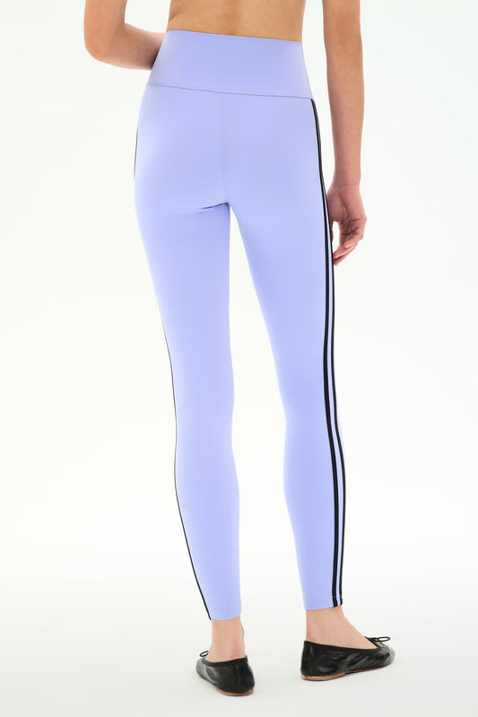 Ella High Waist Airweight 7/8 Leggings - Purple Haze/Black