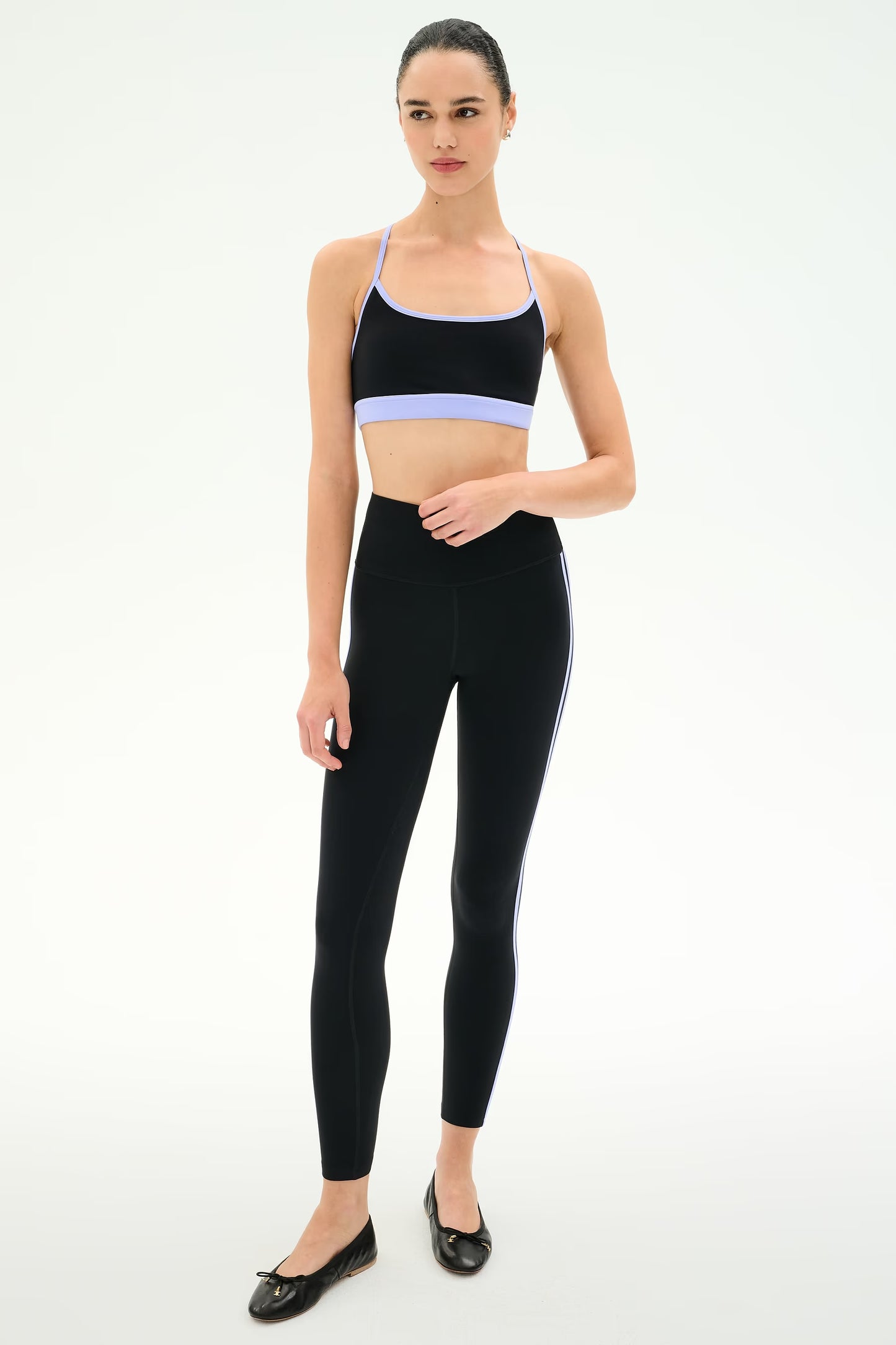 Emerson Airweight Bra - Black/Purple Haze