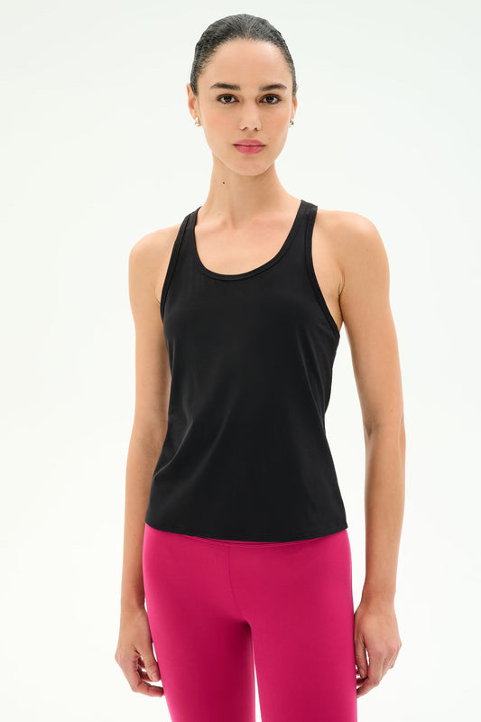 Mel Airweight Lite Tank - Black