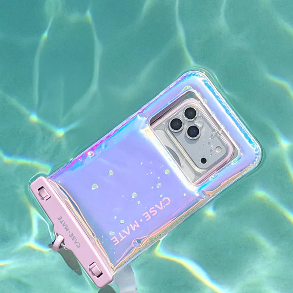 Waterproof Phone Pouch - iridescent/soap bubble