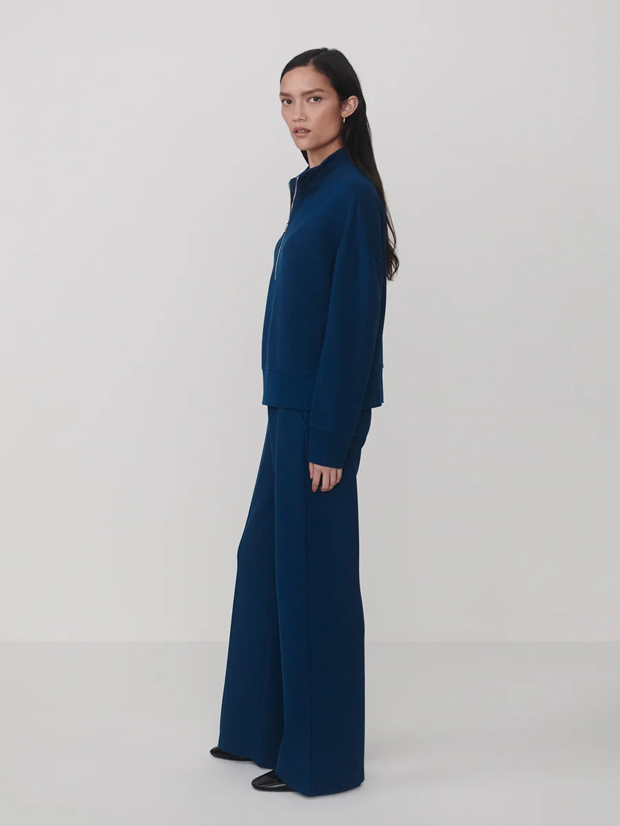 The Wide Leg Pant 30" - Sea Blue