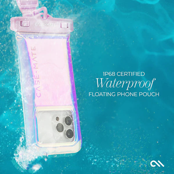 Waterproof Phone Pouch - iridescent/soap bubble