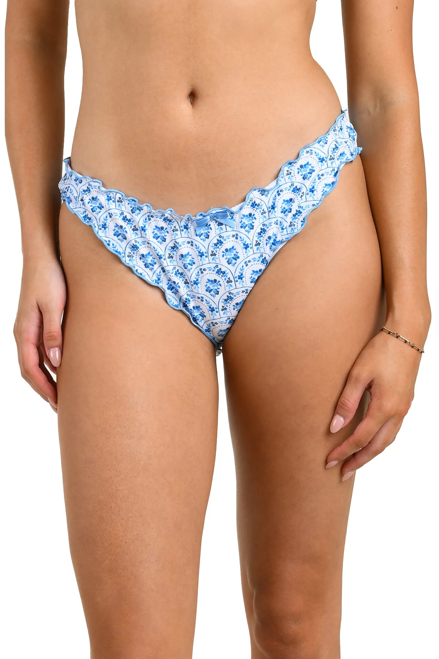 Penny Merrow Lettuce Edge Hipster Bikini Bottoms